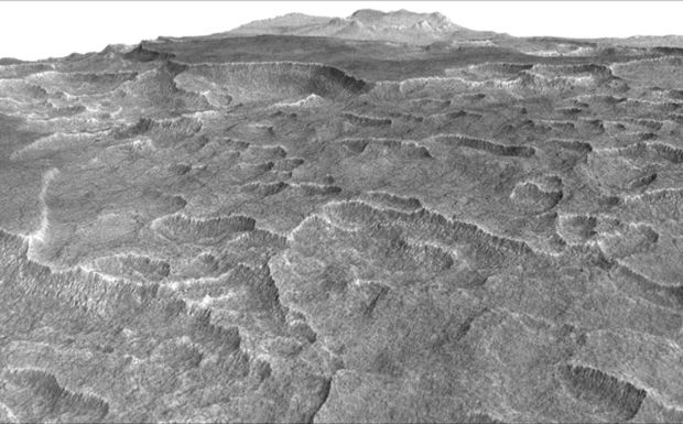 Исследователи обнаружили на Марсе огромное море