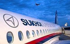 Самолет Sukhoi Superjet 100 © РИА Новости, Сергей Гунеев
