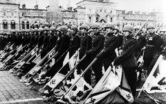 Парад Победы 1945 года. Фото с сайта image.subscribe.ru