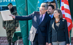 Виктория Нуланд и Джеффри Пайетт © РИА Новости, Евгений Котенко