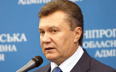 Виктор Янукович. Фото с сайта president.gov.ua