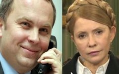 Нестор Шуфрич и Юлия Тимошенко. Стоп-кадр с видео в YouTube