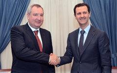 Дмитрий Рогозин и Башар Асад © РИА Новости, Сергей Мамонтов Дмитрий Рогозин и Башар Асад © РИА Новости, Сергей Мамонтов