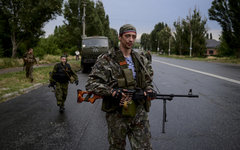 Бойцы ополчения Луганской народной республики © РИА Новости, Валерий Мельников