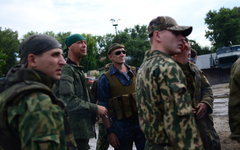 Бойцы народного ополчения Луганска © РИА Новости, Валерий Мельников