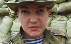 Надежда Савченко. Стоп-кадр видео с Youtube
