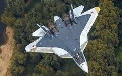 Т-50 (ПАК ФА). Фото с сайта structure.mil.ru