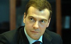 Президент России Дмитрий Медведев