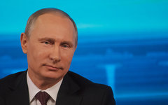 Владимир Путин на пресс-конференции 19 декабря © KM.RU, Филипп Киреев Владимир Путин на пресс-конференции 19 декабря © KM.RU, Филипп Киреев