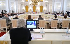 Совместное заседание Совета по межнациональным отношениям и Совета по русскому языку. Фото пресс-службы Президента России
