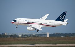Самолет Сухой Superjet 100 © KM.RU, Кирилл Зыков Самолет Сухой Superjet 100 © KM.RU, Кирилл Зыков