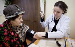 © KM.RU, Кирилл Зыков Пенсионерка на приеме у врача © KM.RU, Кирилл Зыков