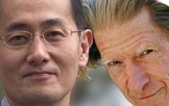 Шинье Яманака и Джон Гардон. Фото с сайта nobelprize.org Шинье Яманака и Джон Гардон. Фото с сайта nobelprize.org