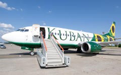 Самолет авиакомпании «Кубань». Фото с сайта kuban.aero Самолет авиакомпании «Кубань». Фото с сайта kuban.aero