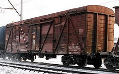 Товарный вагон. Фото с сайта wikipedia.org Товарный вагон. Фото с сайта wikipedia.org