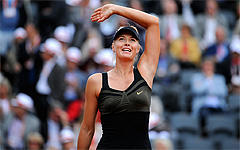 Мария Шарапова. Фото с сайта rolandgarros.com Мария Шарапова. Фото с сайта rolandgarros.com