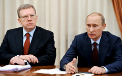 Алексей Кудрин и Владимир Путин © РИА Новости, Алексей Никольский Алексей Кудрин и Владимир Путин © РИА Новости, Алексей Никольский
