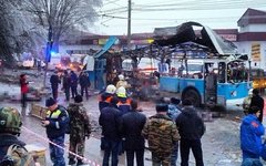 Последствия взрыва троллейбуса в Волгограде. Фото пользователя Instagram ulianov Последствия взрыва троллейбуса в Волгограде. Фото пользователя Instagram ulianov