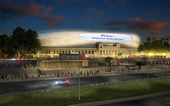 Модель стадиона после реконструкции. Изображение с сайта arena-park.ru Модель стадиона после реконструкции. Изображение с сайта arena-park.ru