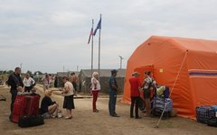 Пункт временного проживания беженцев. Фото с сайта admkrai.krasnodar.ru Пункт временного проживания беженцев. Фото с сайта admkrai.krasnodar.ru