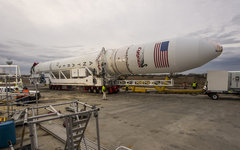 Ракета-носитель Antares. Фото с сайта nasa.com Ракета-носитель Antares. Фото с сайта nasa.com