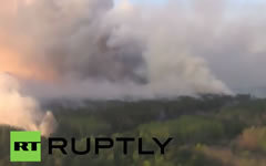 Скриншот с видео телеканала Russia Today Скриншот с видео телеканала Russia Today