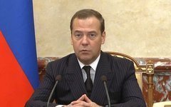 Стоп-кадр из видео government.ru Медведев
