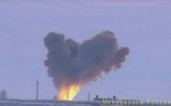 Стоп-кадр из видео в YouTube Запуск ракеты