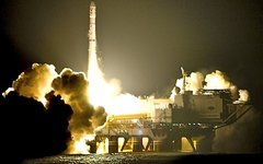 «Морской» запуск ракеты. Фото jurvetson с сайта wikimedia.org