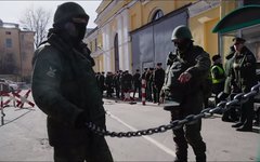 Скриншот с YouTube Взрыв в петербургской военной академии