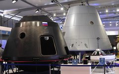 Макеты «Федерации» МАКС 2013. Фото с сайта federalspace.ru Корабль «Федерация»