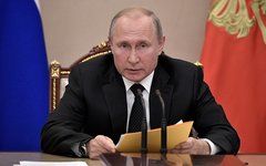 Фото с сайта kremlin.ru Владимир Путин