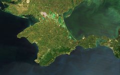 Спутниковый снимок Крыма