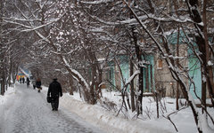 © KM.RU, Кирилл Зыков Снегопад в Москве © KM.RU, Кирилл Зыков