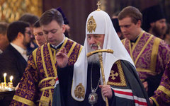 © KM.RU, Кирилл Зыков Божественная литургия в храме Христа Спасителя