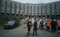 Фото : Главное управление МЧС по Санкт-Петербургу Пожар в больнице Святого Георгия в Петербурге